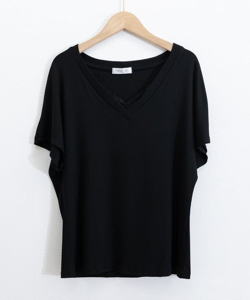 VネックTシャツ春夏 半袖トップス韓国風 レディース 半袖カットソー 着やせtシャツ大人可愛い おしゃれ夏服 カジュアルトップス フェミニントップス 無地 617SY-005